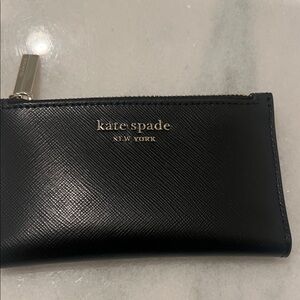 Kate Spade Black Textured Pouch
